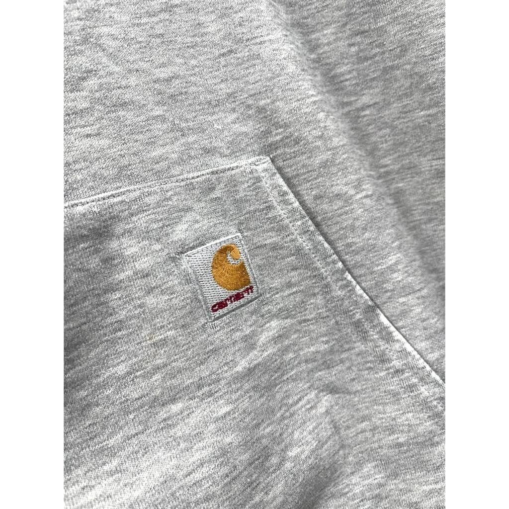 Carhartt × Vintage Vintage 1990's Carhartt Distressed Paint Splatter Hoodie Size US XL / EU 56 / 4 - 5 Thumbnail