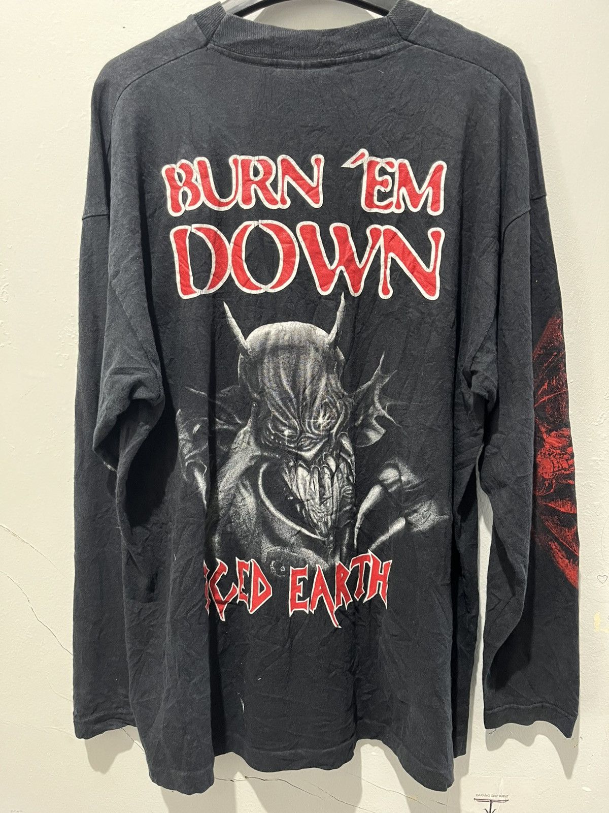 Band Tees ICE EARTH BAND TEE Size US XL / EU 56 / 4 - 6 Thumbnail
