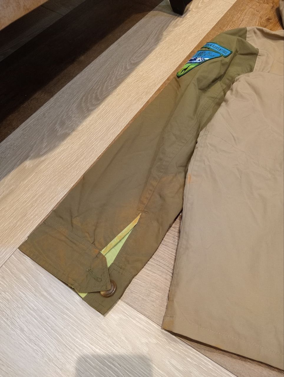 go slow caravan GO SLOW CARAVAN BREATHABLE PATCH MOUNTAIN PARKA JACKET Size US XL / EU 56 / 4 - 8 Thumbnail