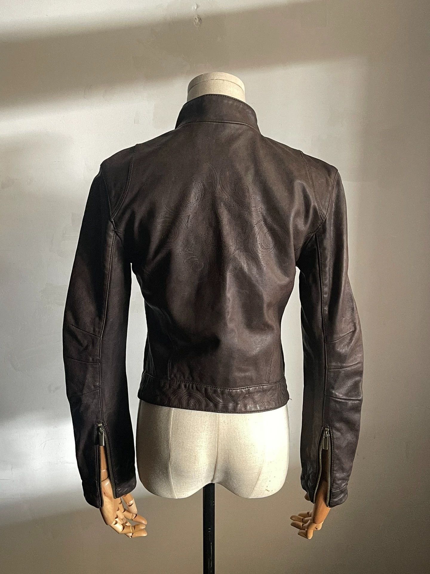 Jean Paul Gaultier Jean Paul Gaultier Motorcycle leather jacket-2505 Size US XS / EU 42 / 0 - 2 Thumbnail