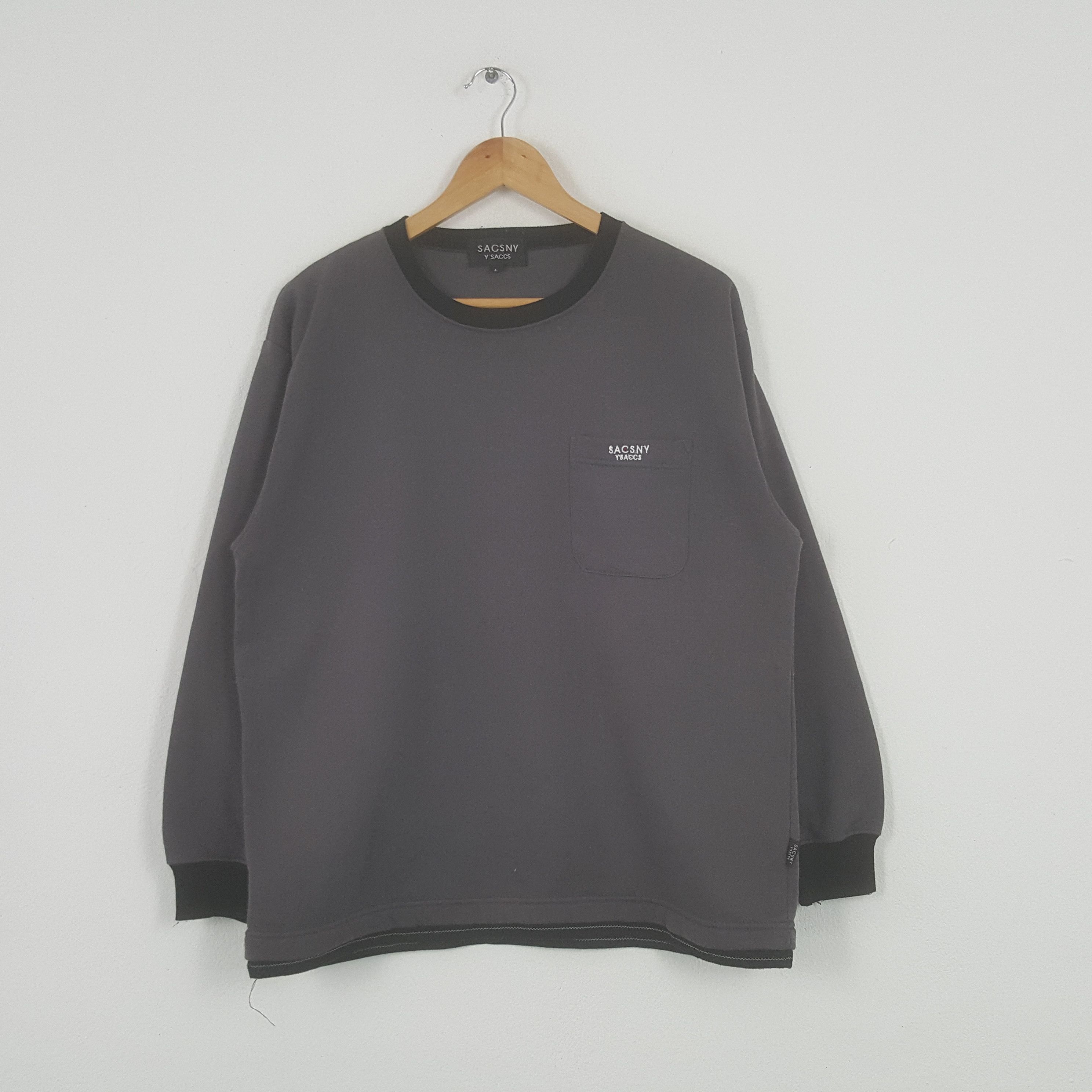 Vintage Vintage Y's by Yohji Yamamoto Japanese Designer Tshirt Size US L / EU 52-54 / 3 - 3 Thumbnail