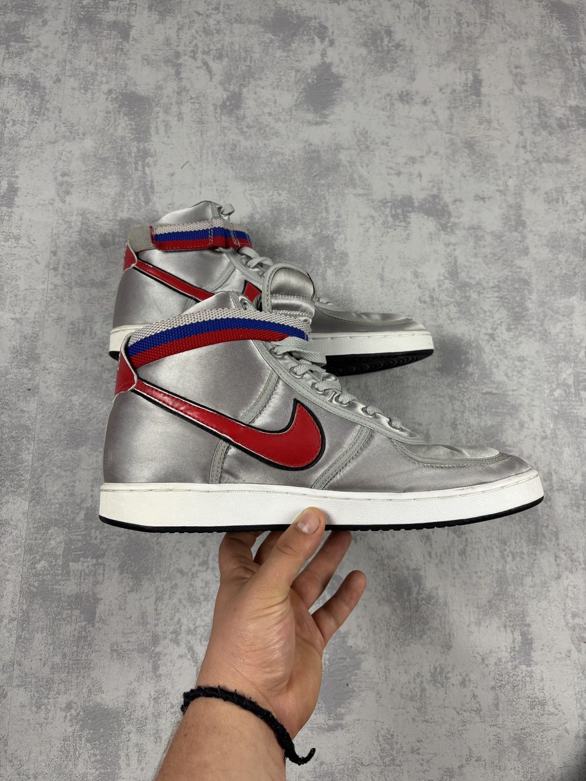 Nike Vandal High Silver Nike High Tops Nike Vandal High Supreme