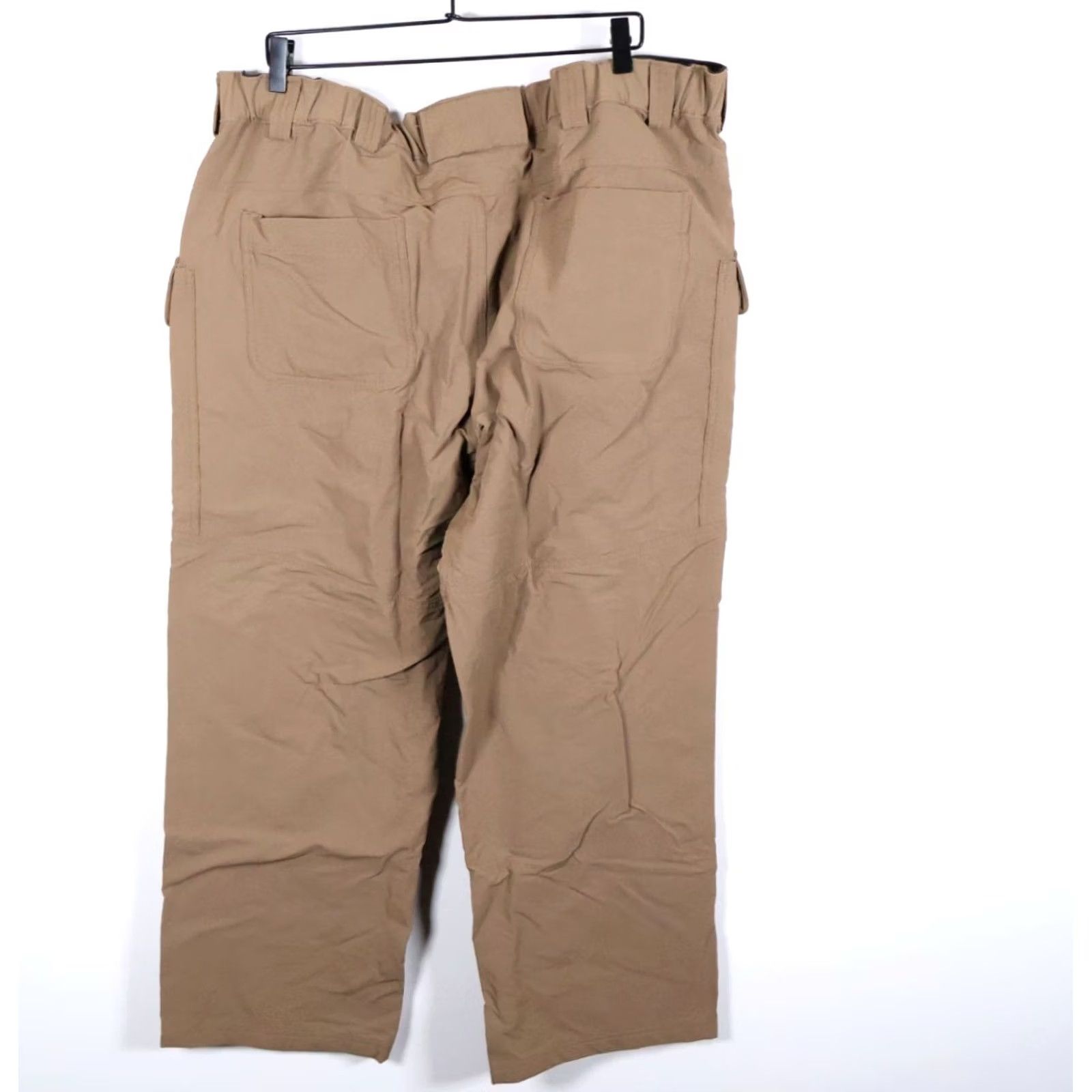 Vintage Duluth Cargo Pants Men's 2XL x 30 Brown Nylon Stretch Lined Pockets Workwear Denim? Size US 42 / EU 58 - 2 Thumbnail