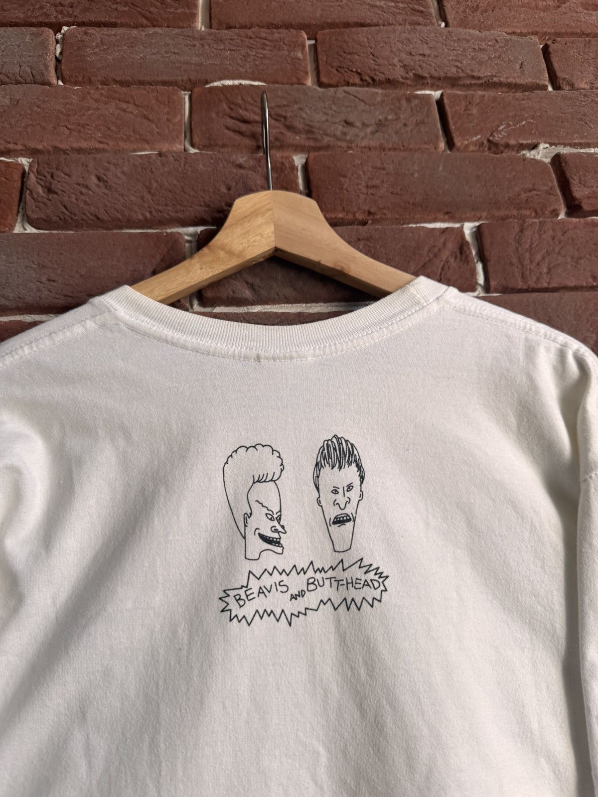 Vintage Beavis & Butthead Tattoos Rules” tee Cartoon Movie T Shirt Size US L / EU 52-54 / 3 - 12 Thumbnail