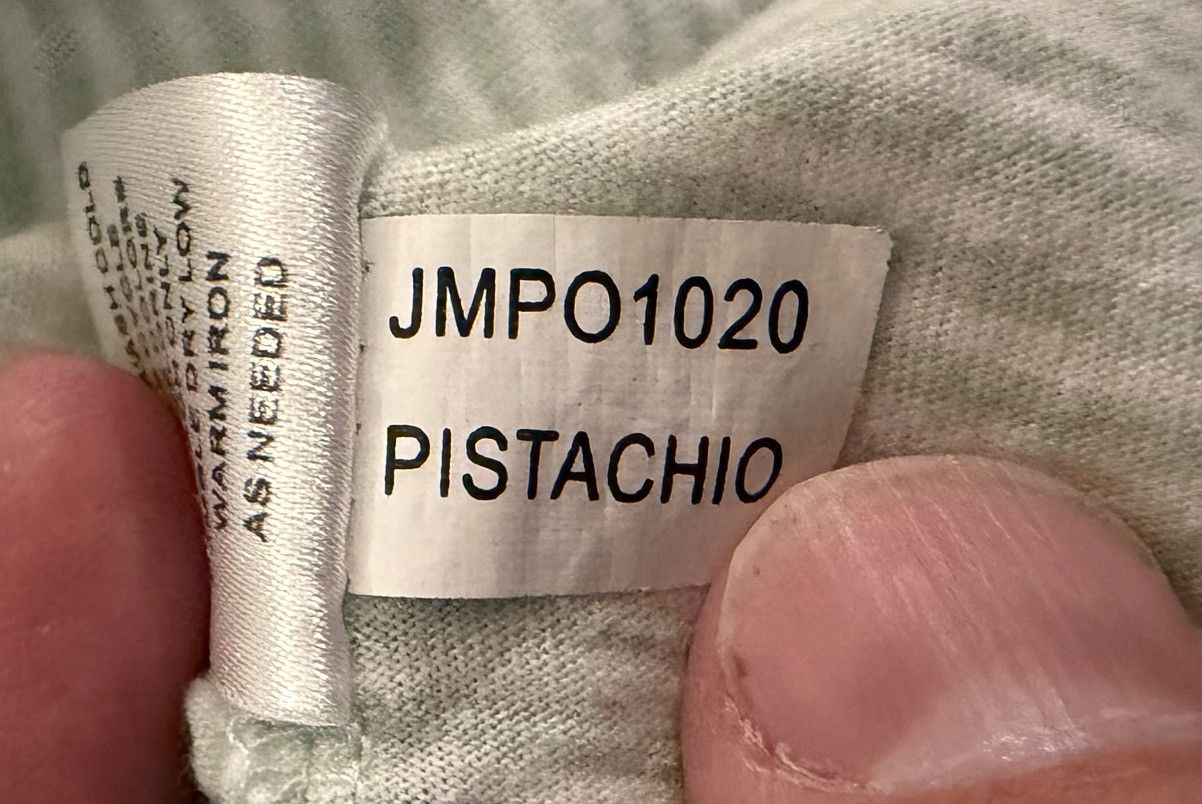 johnnie-O Johnnie-O Green Striped Short Sleeve Polo West Coast Prep Size US XL / EU 56 / 4 - 7 Thumbnail
