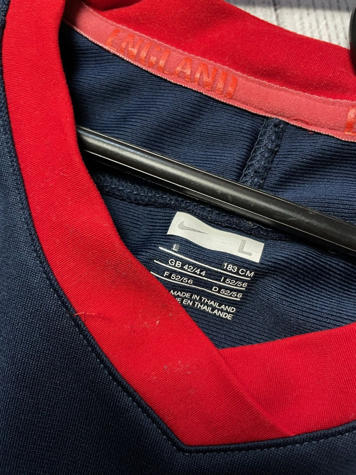 Vintage Vintage Nike England rugby jersey size L logo Size US L / EU 52-54 / 3 - 4 Thumbnail