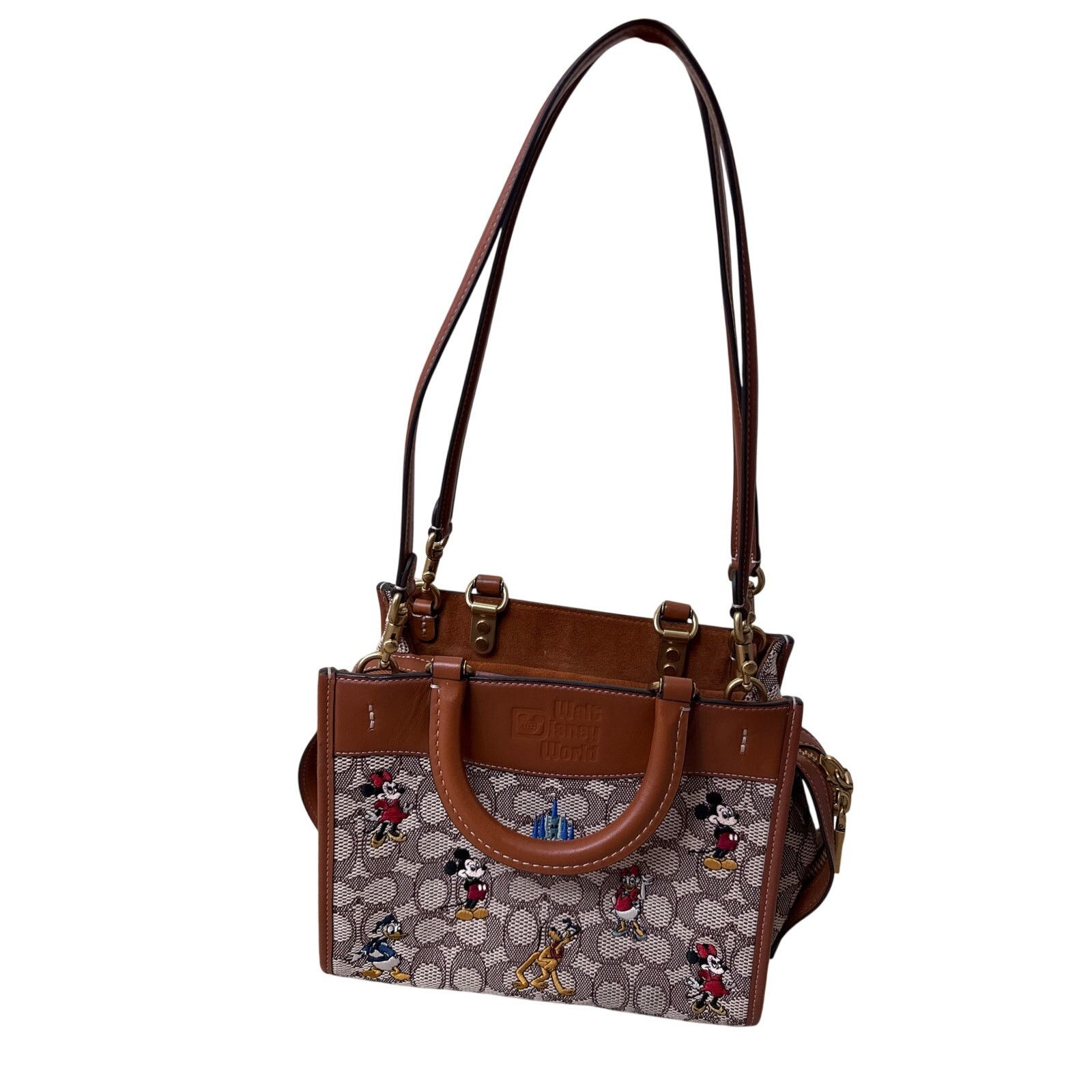 Coach DISNEY X COACH Rogue 25 Signature Satchel Textile Jacquard Size ONE SIZE - 1 Thumbnail