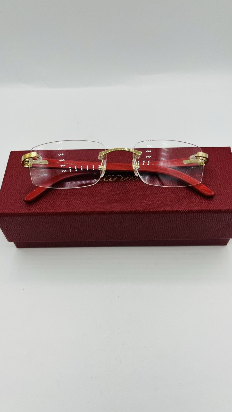 image of Cartier Red Woods Sunglasses, Men's