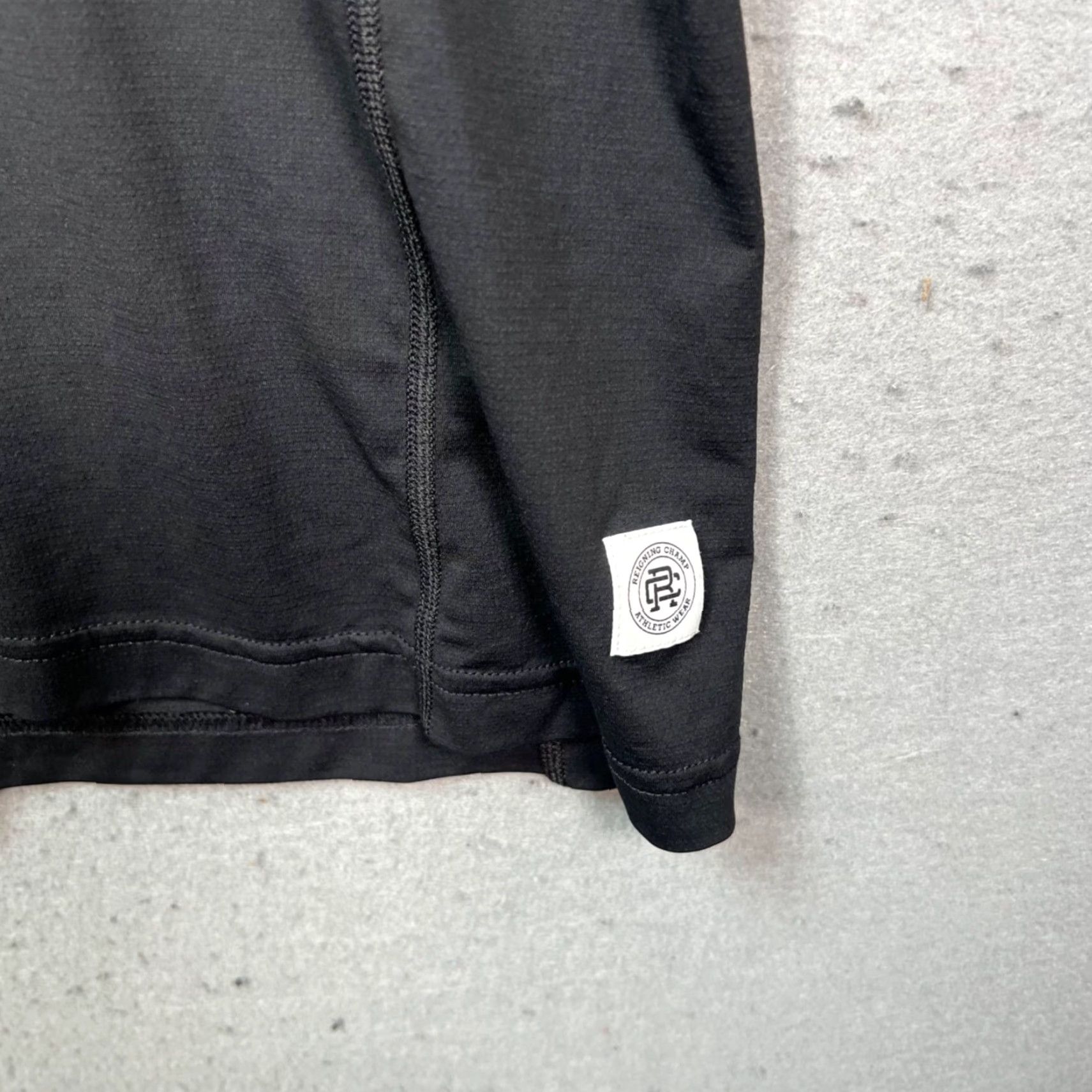 Reigning Champ Reigning Champ T-Shirt Mens 2XL Black Lightweight Polyester Cotton Crew Neck Short Sleeve Shirt Boys? Size US XXL / EU 58 / 5 - 5 Thumbnail