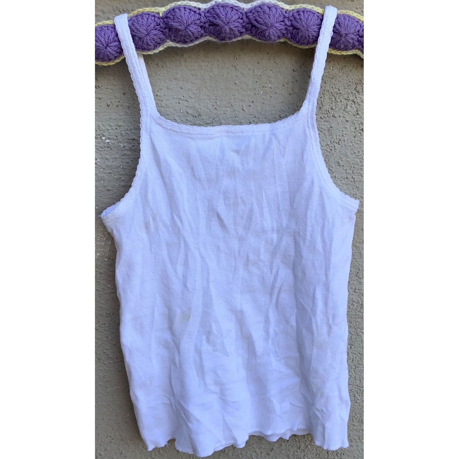 Vintage VINTAGE Dick’s Mendocino California So Few Richards So Many Dicks Graphic Tank Top XS White Women Size XS / US 0-2 / IT 36-38 - 3 Thumbnail
