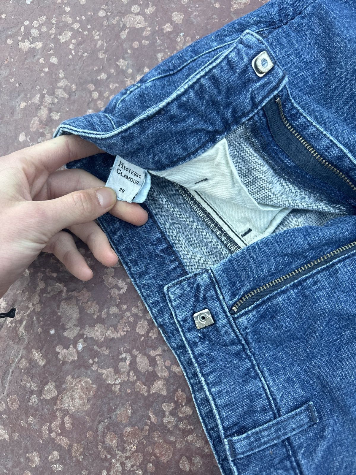 Hysteric Glamour × Japanese Brand Hysteric glamour flared jeans Size 26" / US 2 / IT 38 - 2 Thumbnail