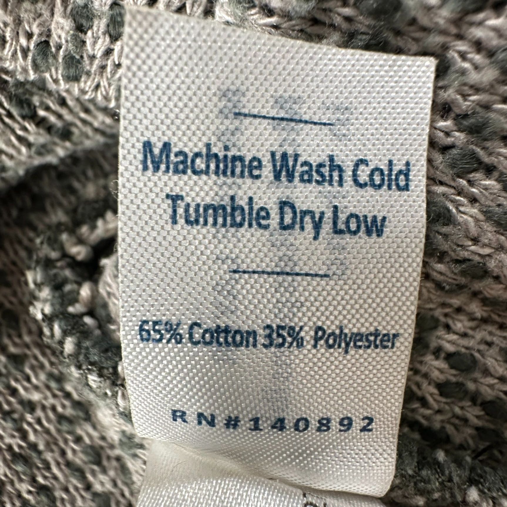Marine Layer Marine Layer Sweatshirt Womens L Green Pullover Waffle Knit Cotton Birdseye Crew Neck Casual Long Sleeve Button Accent Modern Classic Size L / US 10 / IT 46 - 5 Thumbnail