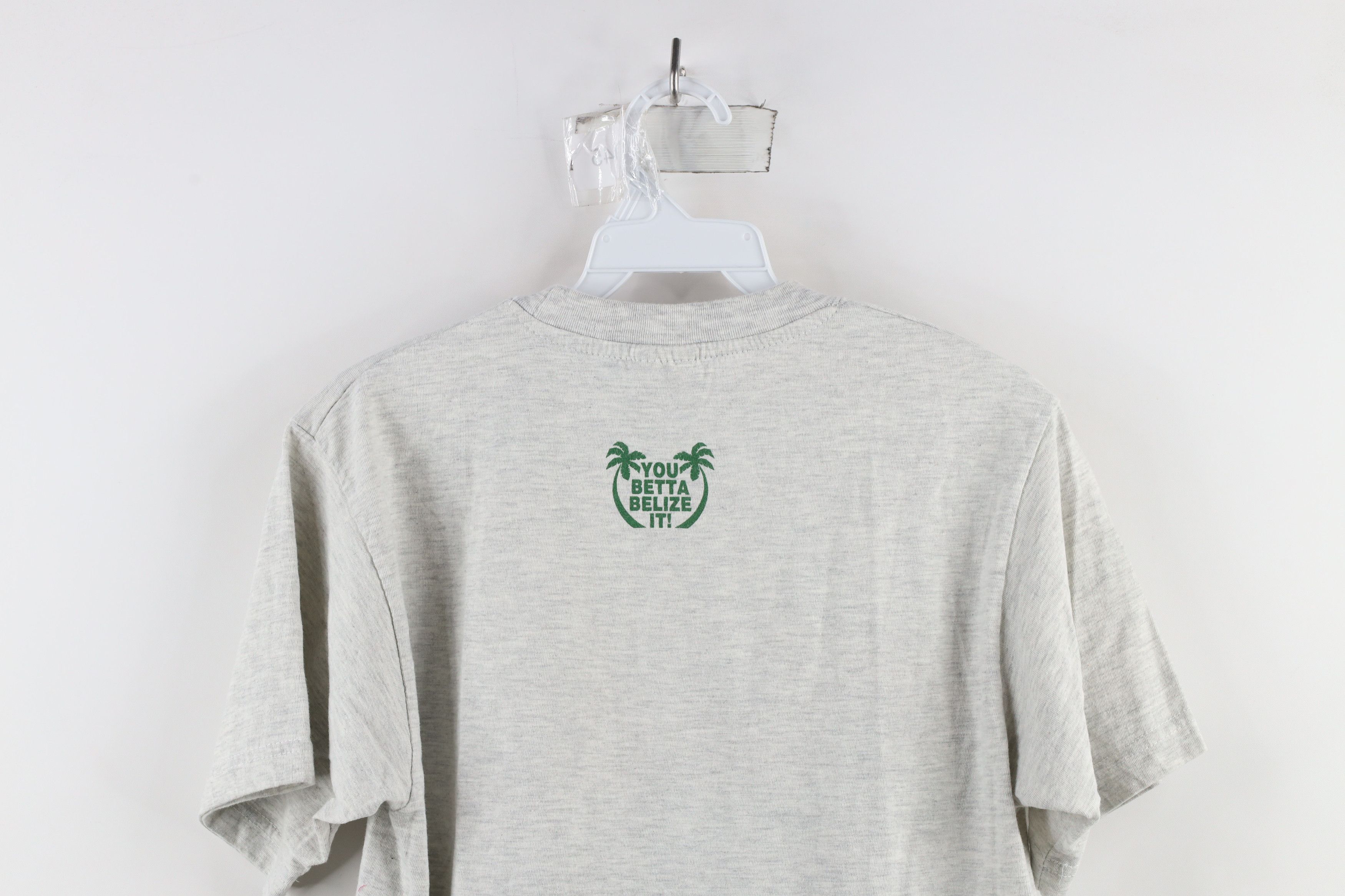 Vintage Vintage 90s Spell Out Belikin Beer Belize T-Shirt Gray Size US S / EU 44-46 / 1 - 9 Thumbnail
