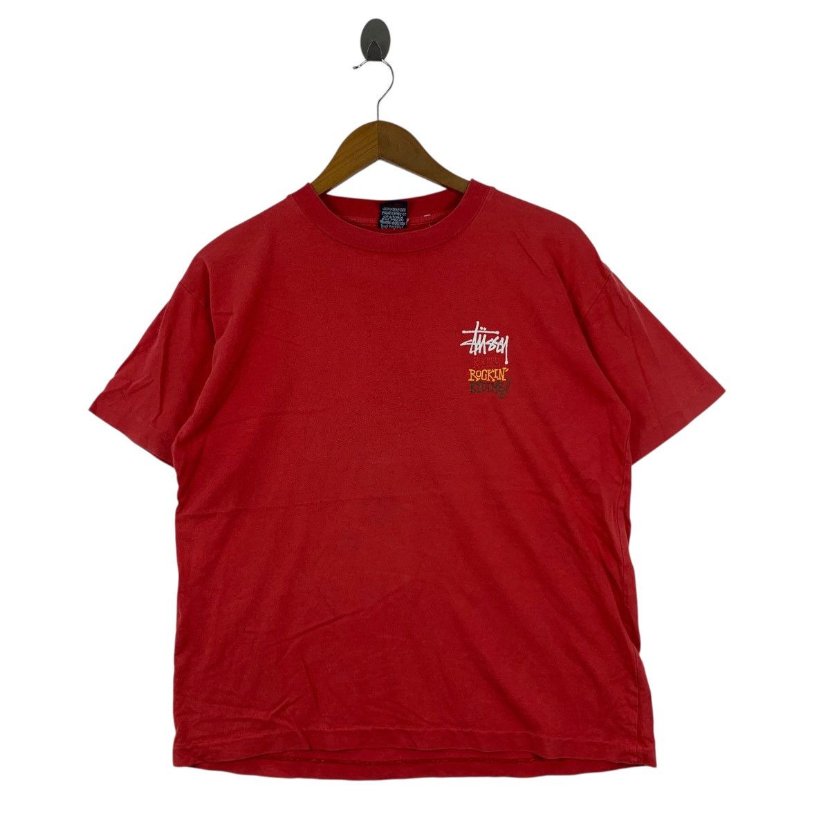 Stussy Vintage 90s STUSSY USA REGGAE Rootz Rockin Rydims TShirt Size US XS / EU 42 / 0 - 3 Thumbnail