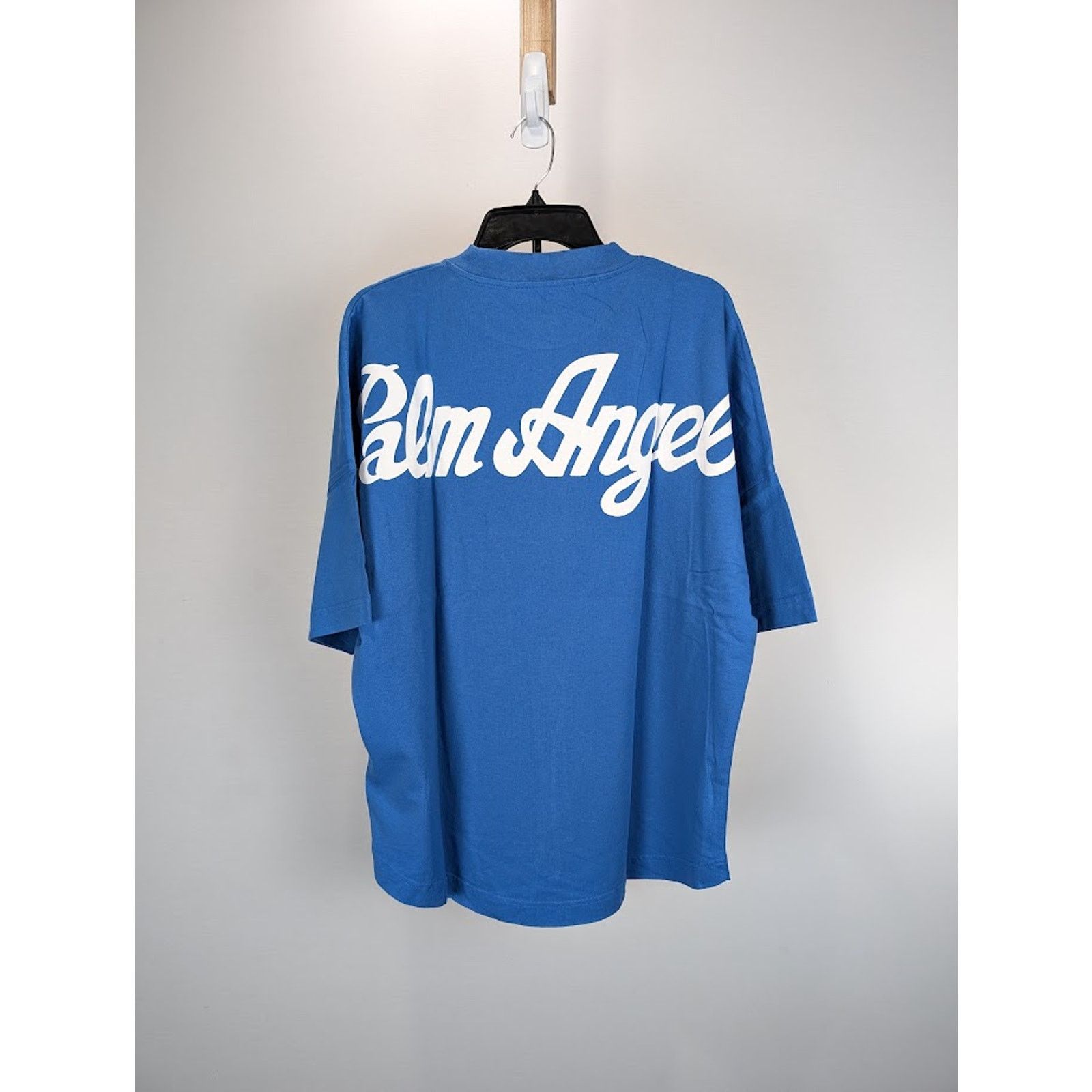 Palm Angels o1rshd1 Marine Logo Over T-Shirt in Blue / White Size US S / EU 44-46 / 1 - 11 Thumbnail