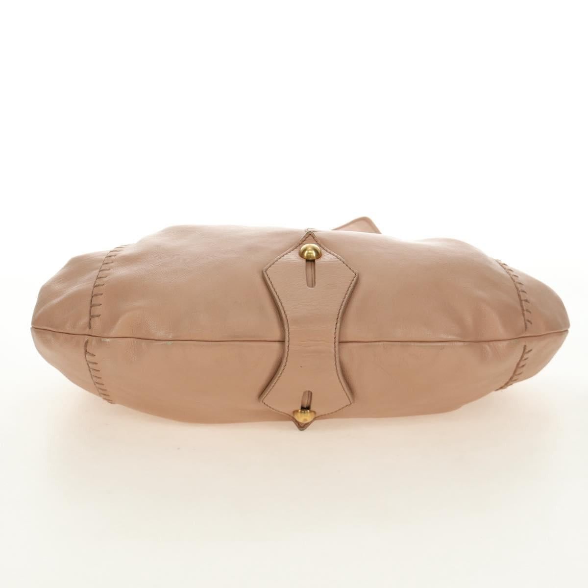Saint Laurent Paris SAINT LAURENT Mombasa Shoulder Bag Leather Pink Gold Auth Size ONE SIZE - 12 Thumbnail