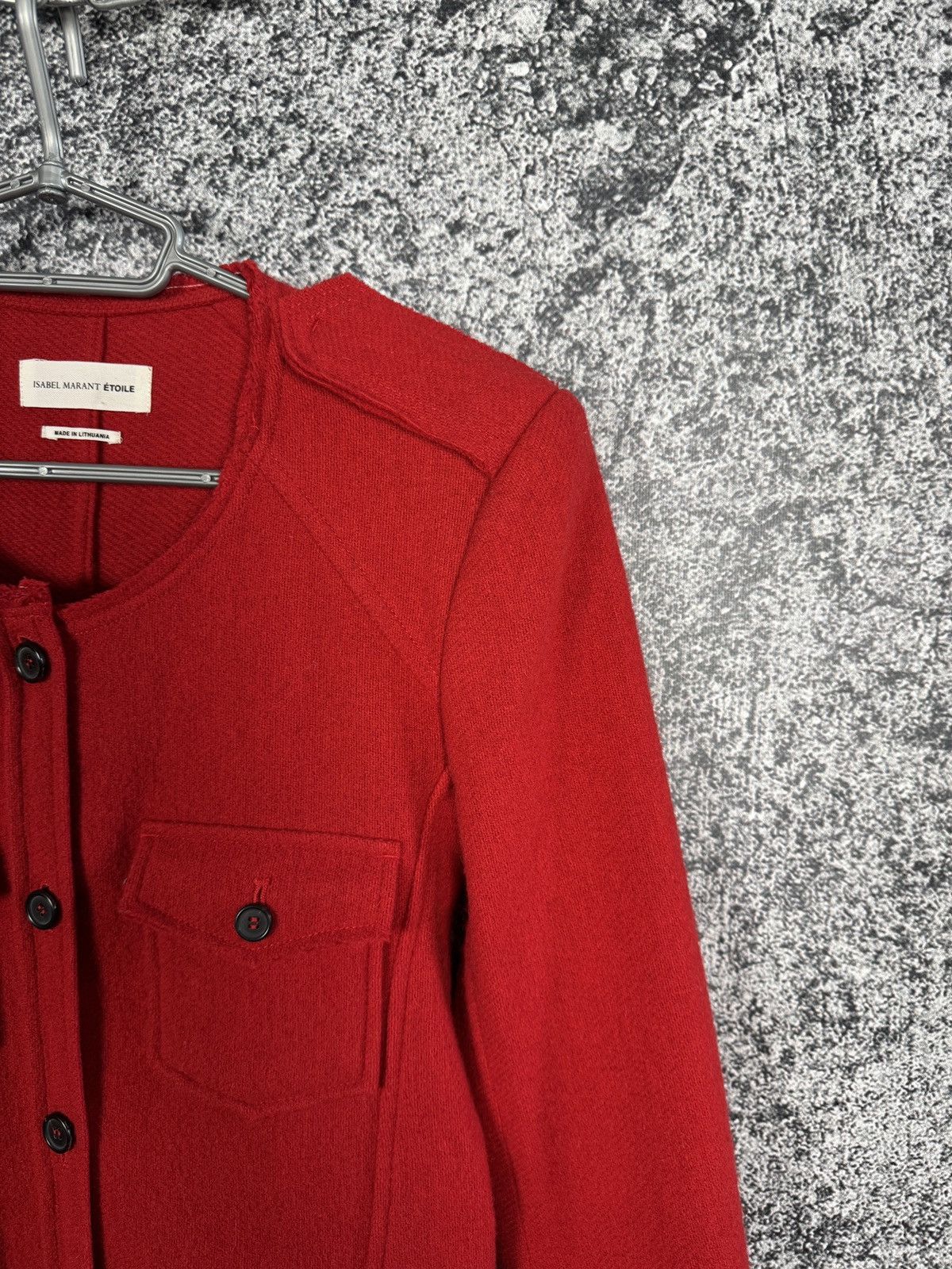 Isabel Marant Etoile Isabel Marant Etoile Wool Jacket Rea Parisian Chic Military Size XS / US 0-2 / IT 36-38 - 2 Thumbnail