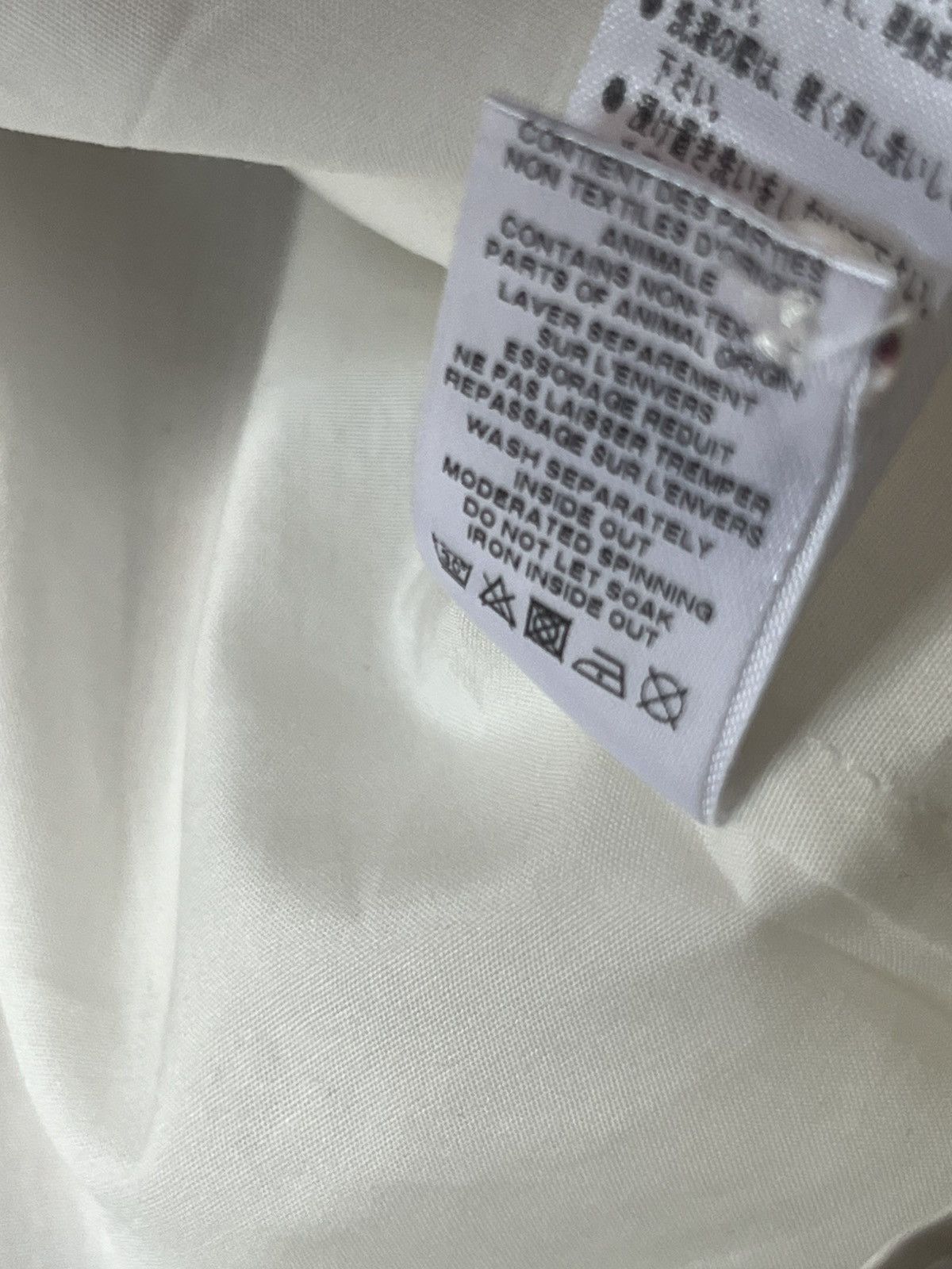Dior Dior White/Blue Woven Bee embroidered Applique Button Shirt Size XXS / US 00 / IT 34 - 11 Thumbnail