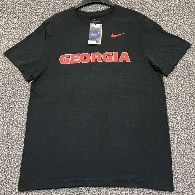 Nike Nike Shirt Men Georgia Bulldogs NCAA Crew Neck Cotton New L Size US L / EU 52-54 / 3 - 1 Thumbnail