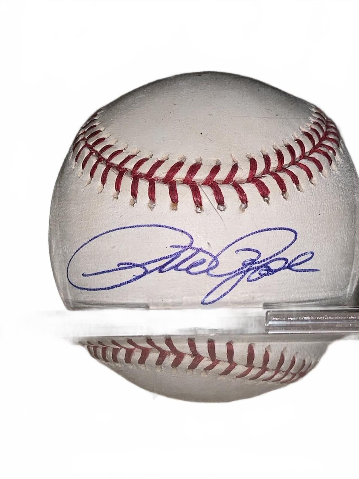 Other Pete Rose Auto Official Major League Baseball w Display Case Size ONE SIZE - 2 Thumbnail