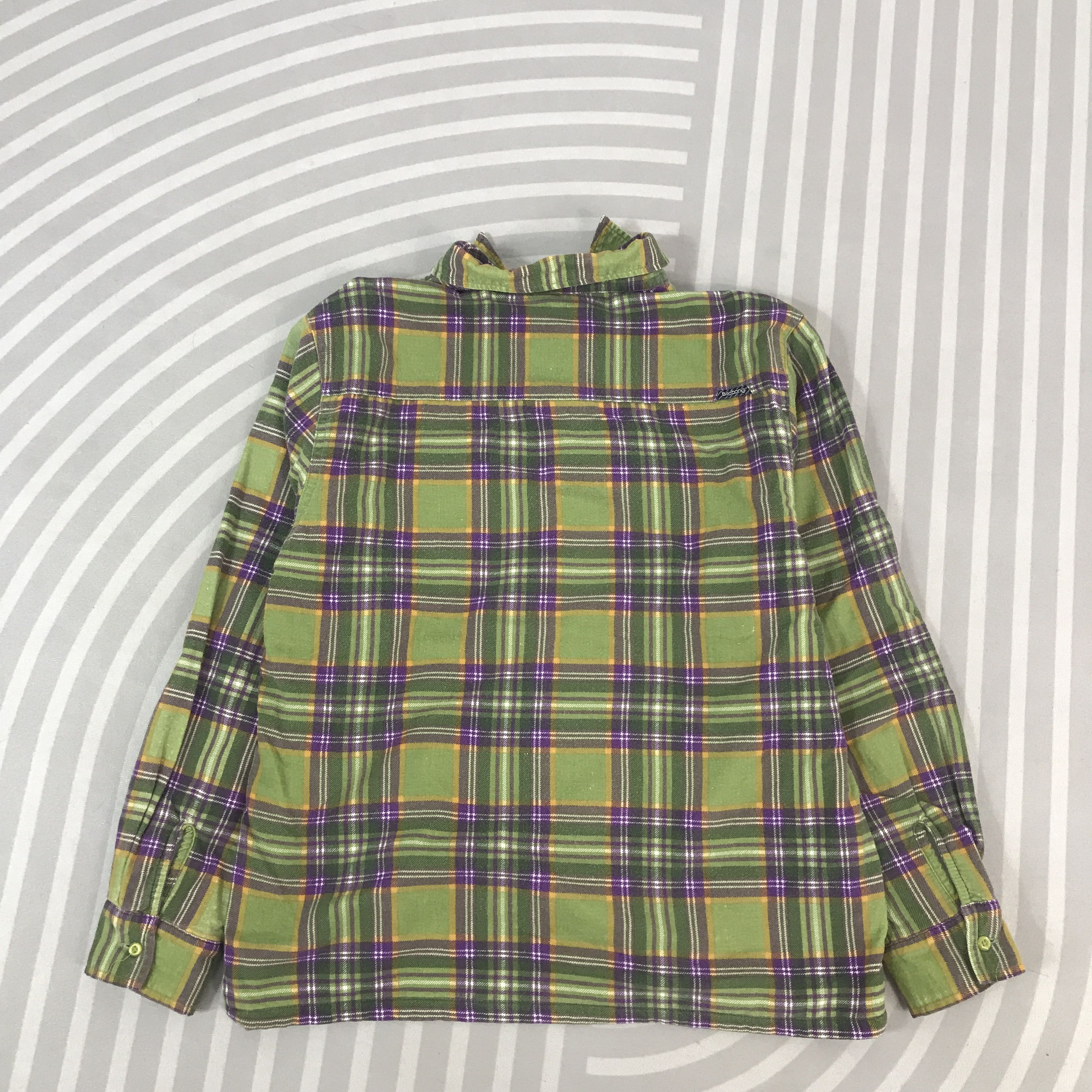 Billabong Vintage Billabong Tartan design button up shirt K62B16 Size US M / EU 48-50 / 2 - 3 Thumbnail