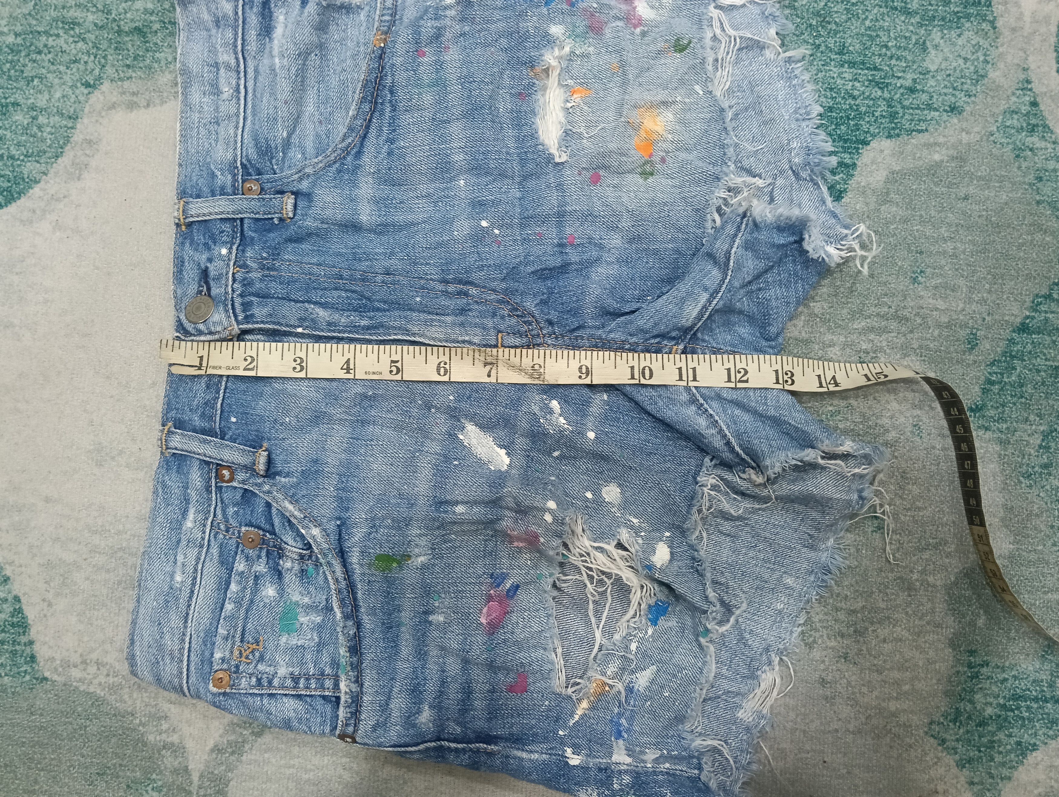 Japanese Brand × Polo Ralph Lauren × RRL Ralph Lauren Ralph Lauren Short Jeans Size 32" / US 10 / IT 46 - 14 Thumbnail