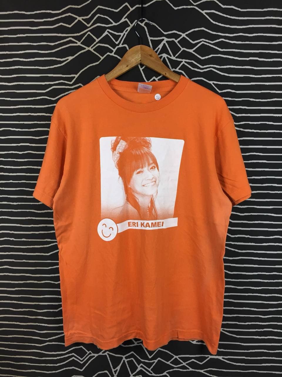 Band Tees Morning Musume Eri Kamei Nine Smile 2009 Autumn Tour Tee Size US L / EU 52-54 / 3 - 1 Thumbnail