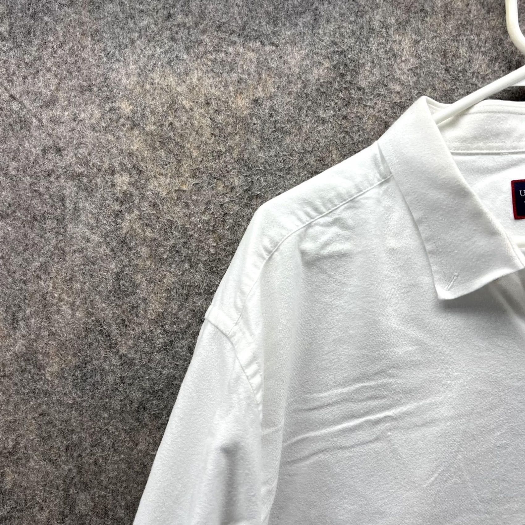 UNTUCKit UNTUCKit Shirt Men 3XL White Button-Down Cotton Dress Casual Preppy Button-Up Shirt Mens Size US XXL / EU 58 / 5 - 3 Thumbnail