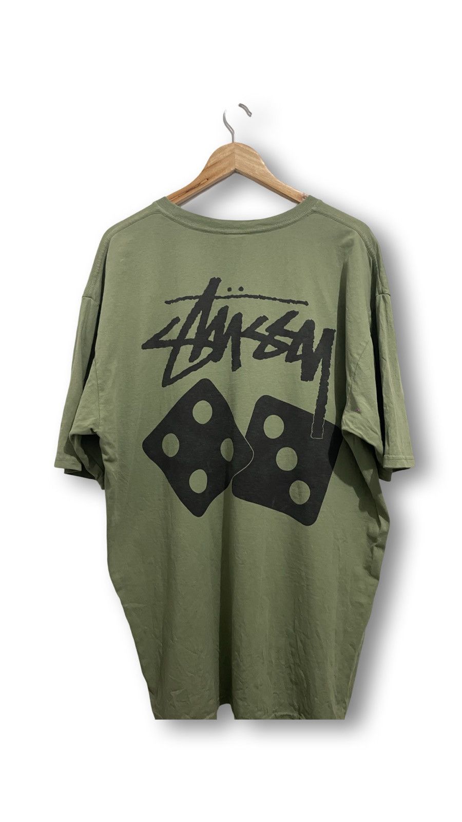Stussy Stussy Dice Tee Pigment Dyed Size US XL / EU 56 / 4 - 1 Thumbnail
