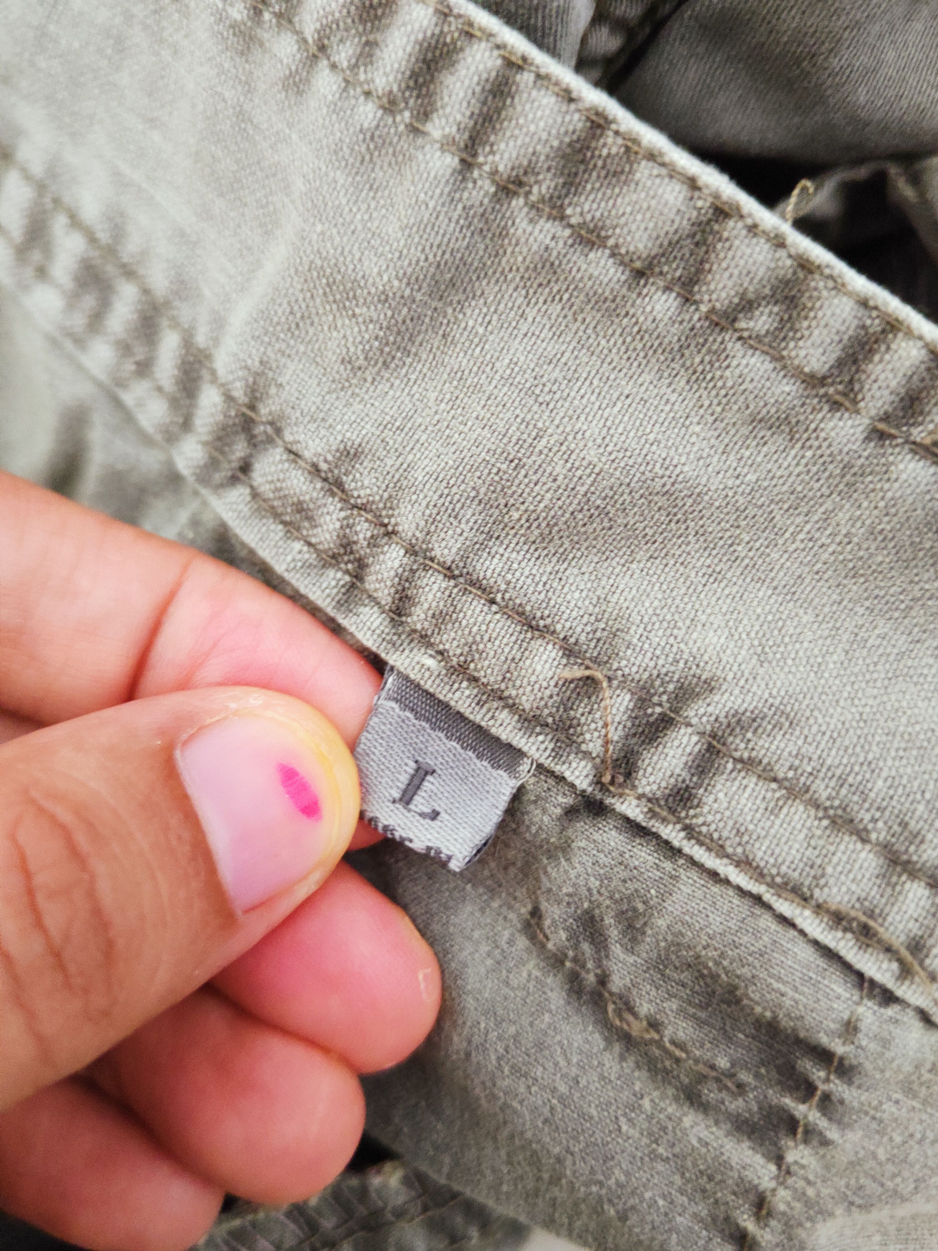 Japanese Brand Grosso Gray Multipocket Tactical Cargo Pants #W927 Size US 31 - 12 Thumbnail