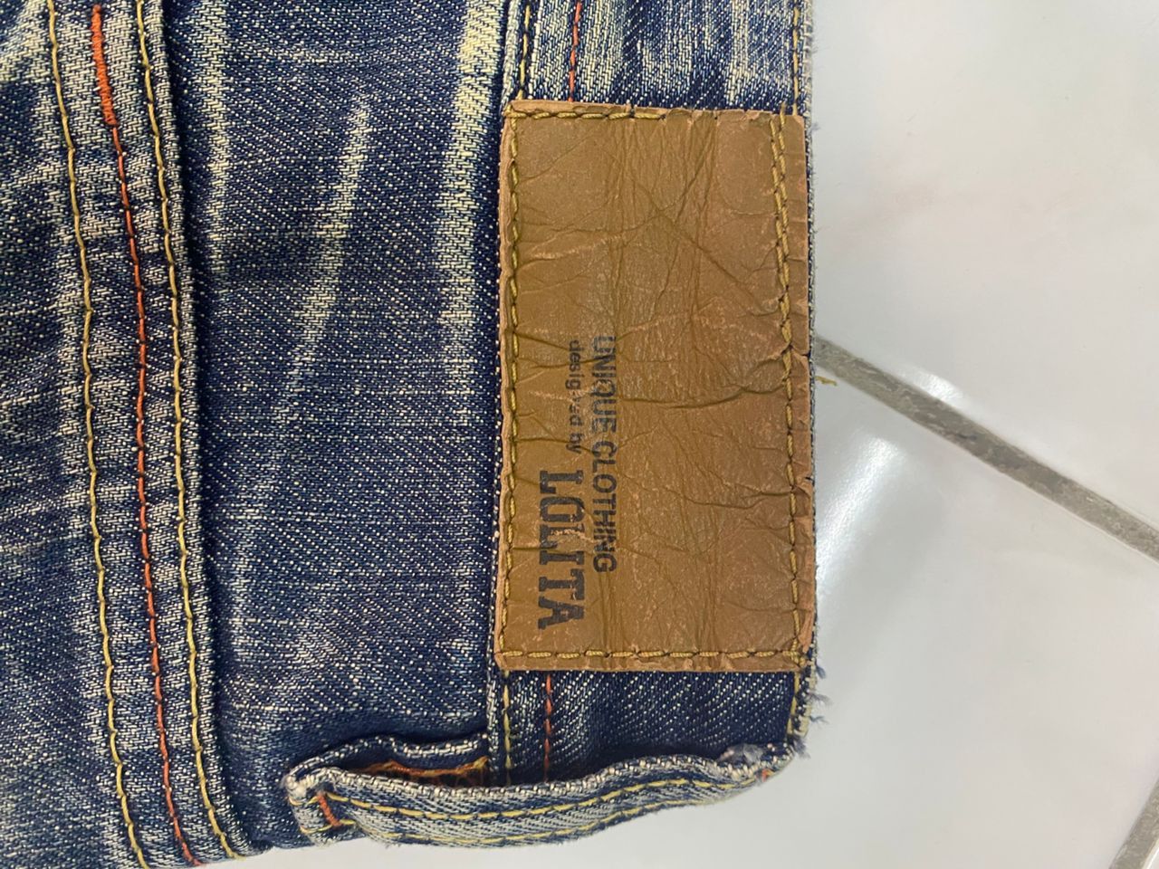 Japanese Brand Vintage Lolita by Concert Club Flare Jeans Size US 28 / EU 44 - 4 Thumbnail