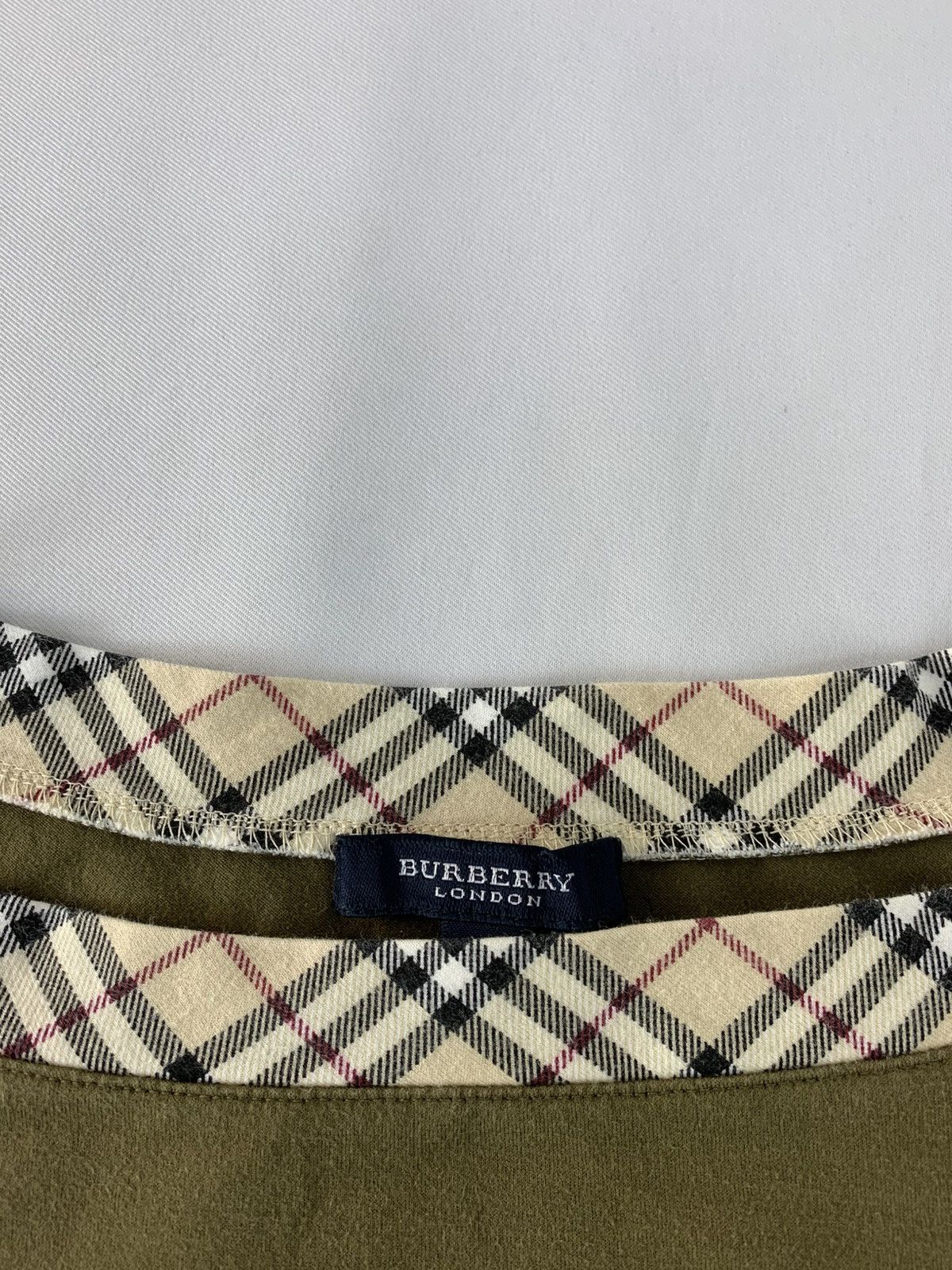 Burberry Burberry London Nova Checked Monogram Ringer T-shirt Size M / US 6-8 / IT 42-44 - 5 Thumbnail