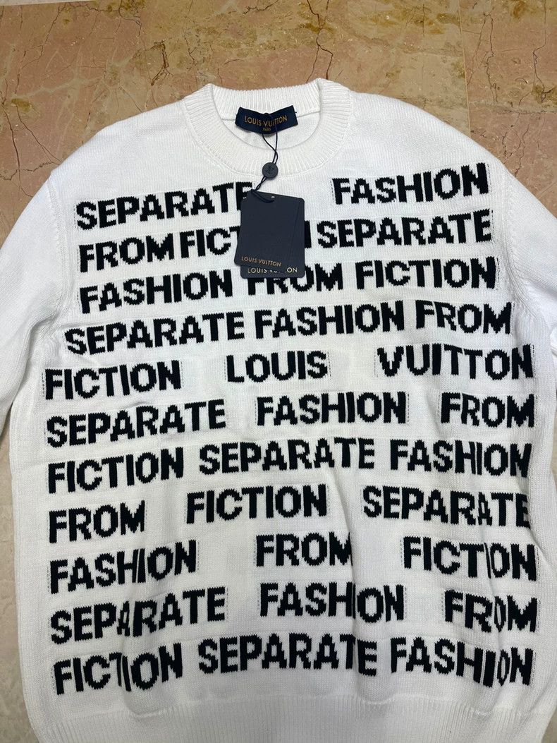 Louis Vuitton Louis Vuitton 21Ss New Letter Logo Sweater 2501-Nextarrow Size US M / EU 48-50 / 2 - 3 Thumbnail