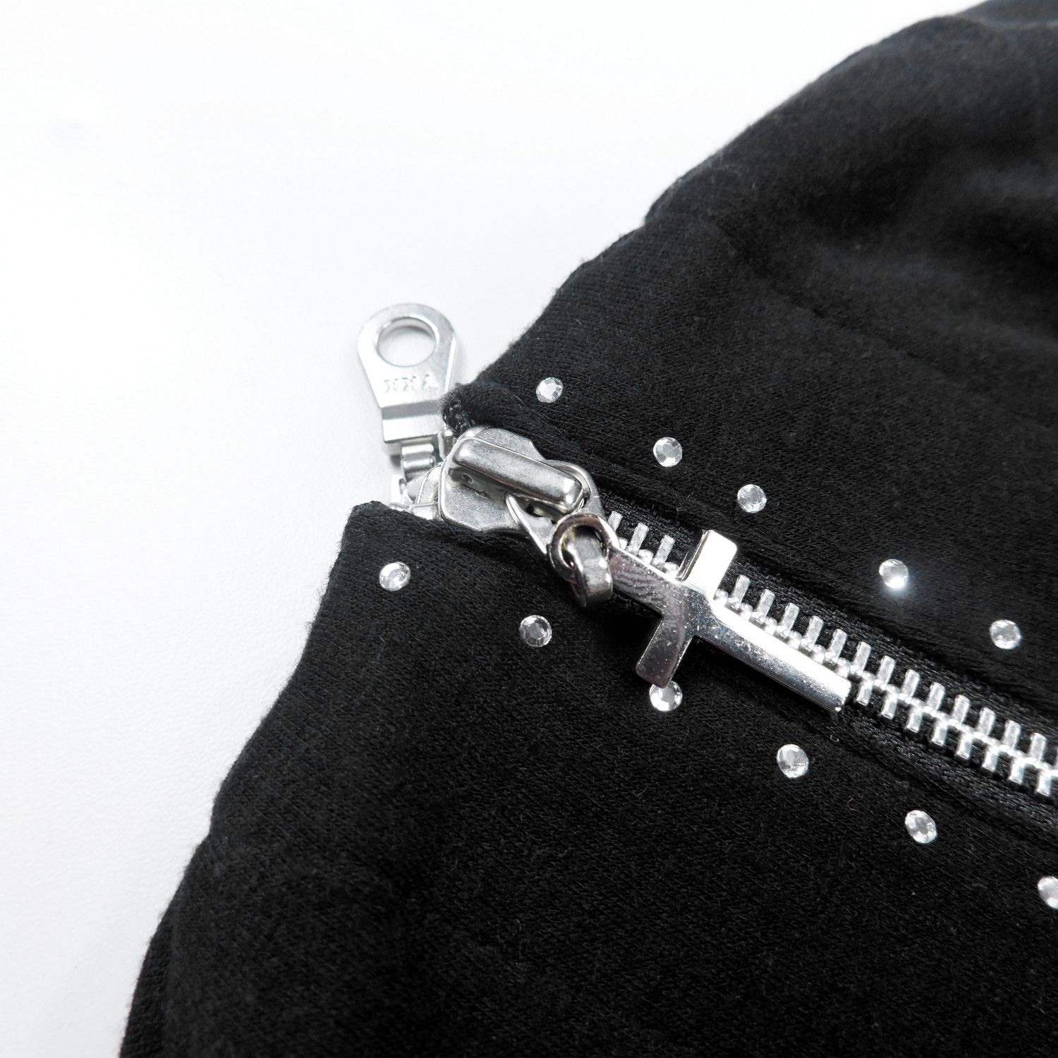 14th Addiction BEATRICE DOUBLE FRONT-BACK ZIP-UP LONG SLEEVED CARDIGAN Size S / US 4 / IT 40 - 7 Thumbnail