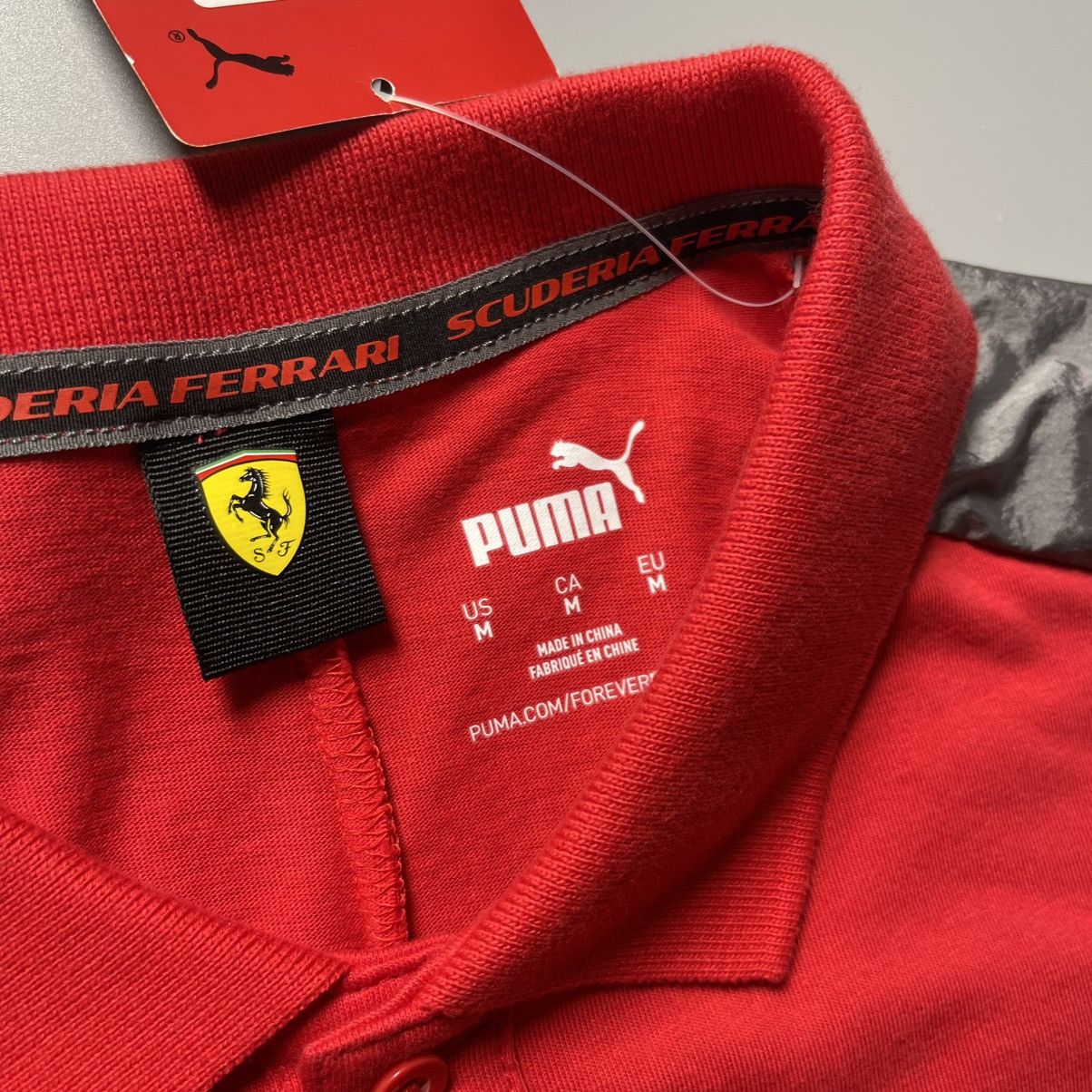 Ferrari × Puma × Vintage NWT PUMA FERRARI SCUDERIA RACE MT7 MC POLO SIZE “M” Size US M / EU 48-50 / 2 - 8 Thumbnail