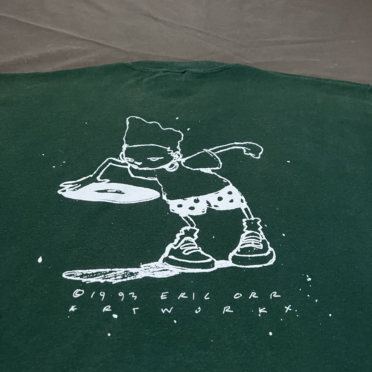 Rap Tees VeryRare Vintage 90s Hiphop Junkie Nice Smooth Art Eric Orr Size US XL / EU 56 / 4 - 6 Thumbnail