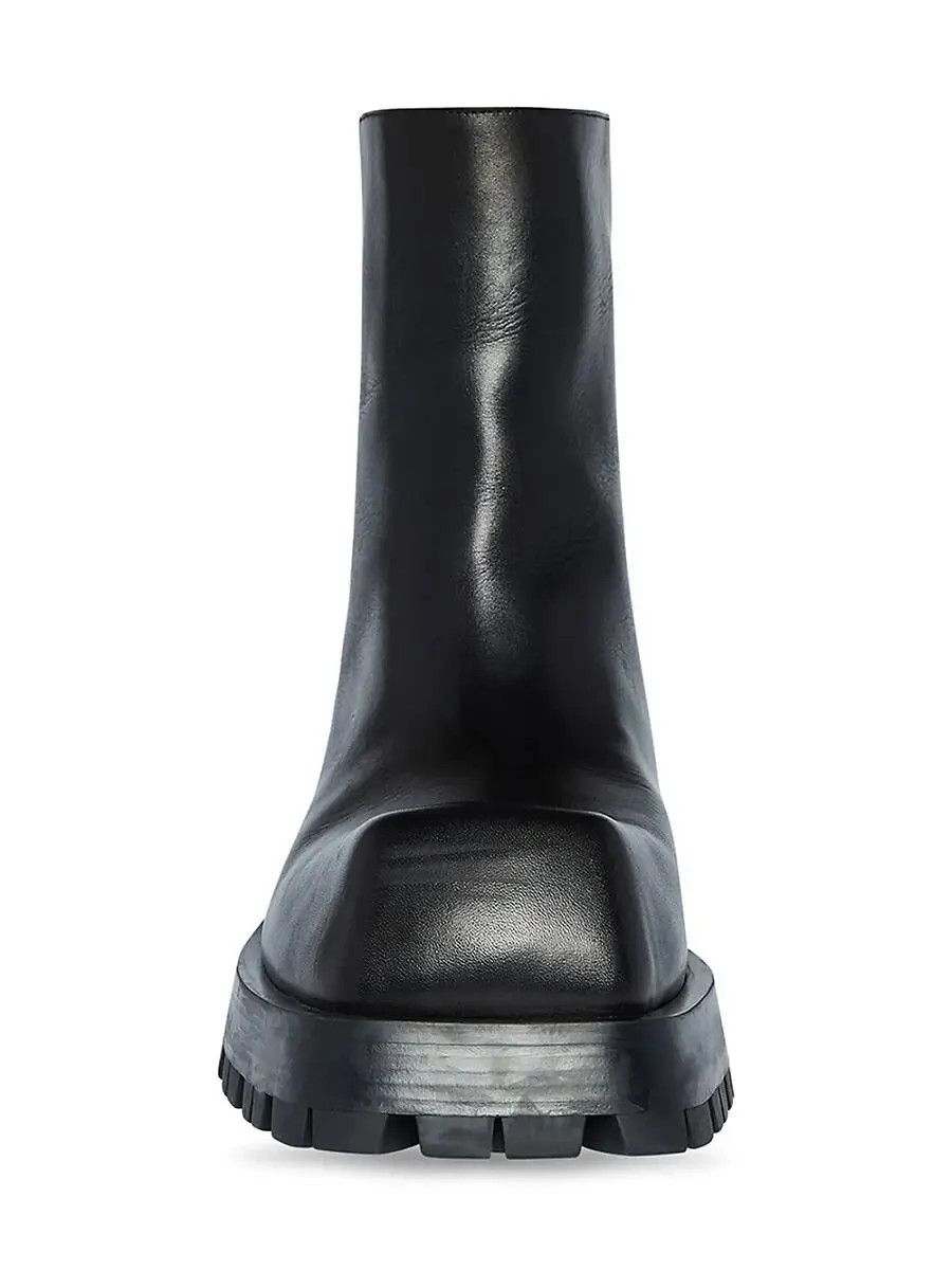 Balenciaga o1in1g1024 Trooper Boots in Black Size US 8 / IT 38 - 6 Thumbnail