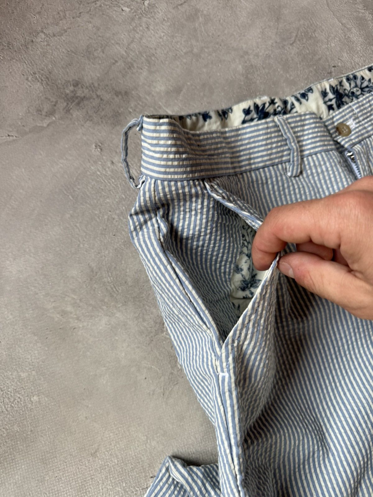 Polo Ralph Lauren Vintage Polo Ralph Lauren Striped Y2k Pants Size US 34 / EU 50 - 4 Thumbnail