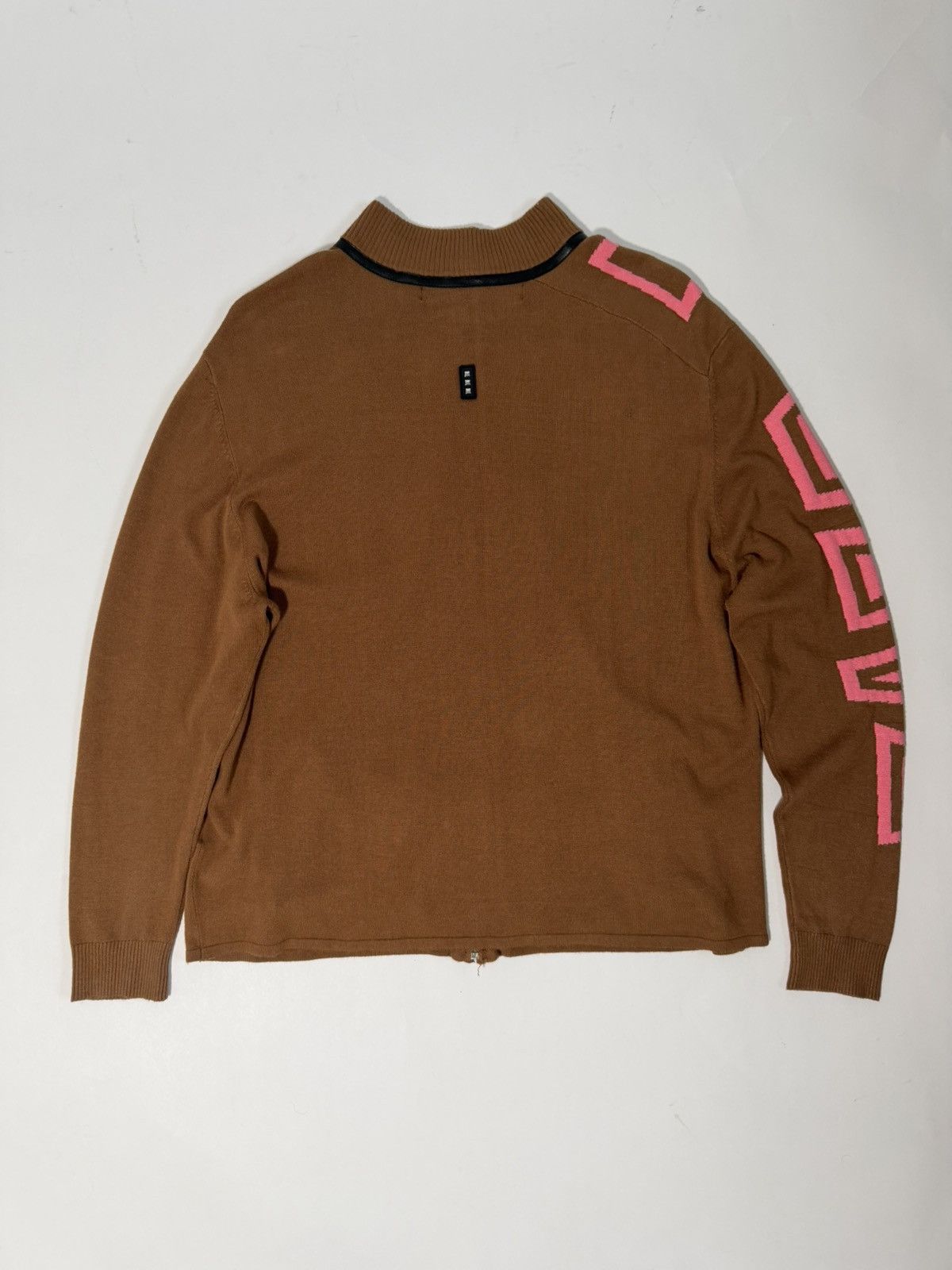 Other Jamie Saddock Asymmetrical Geometric Zip Up Sweater Size L / US 10 / IT 46 - 5 Thumbnail