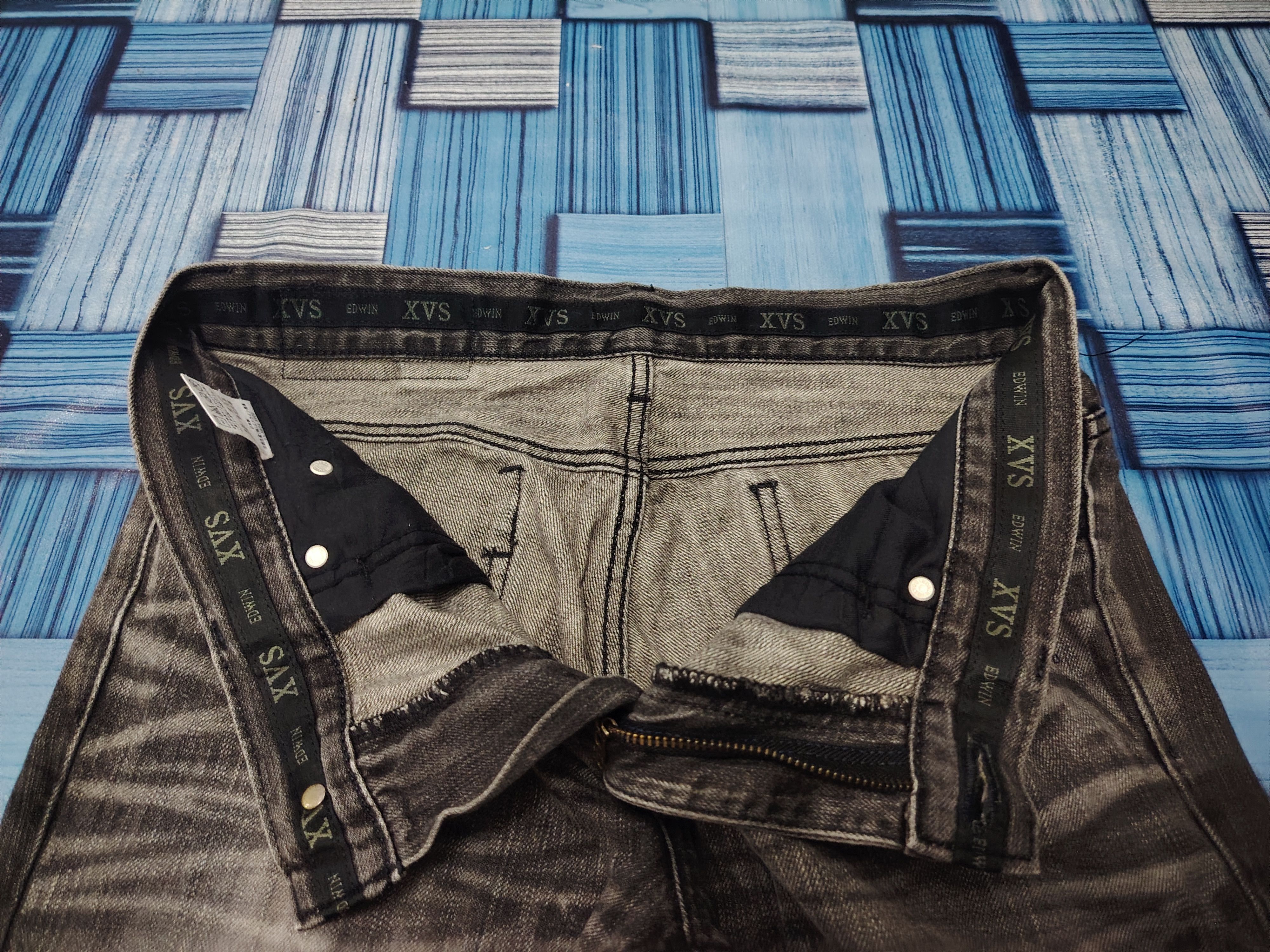 Who Decides War Japanese Edwin Flare Jeans Distressed Jeans Size US 32 / EU 48 - 14 Thumbnail