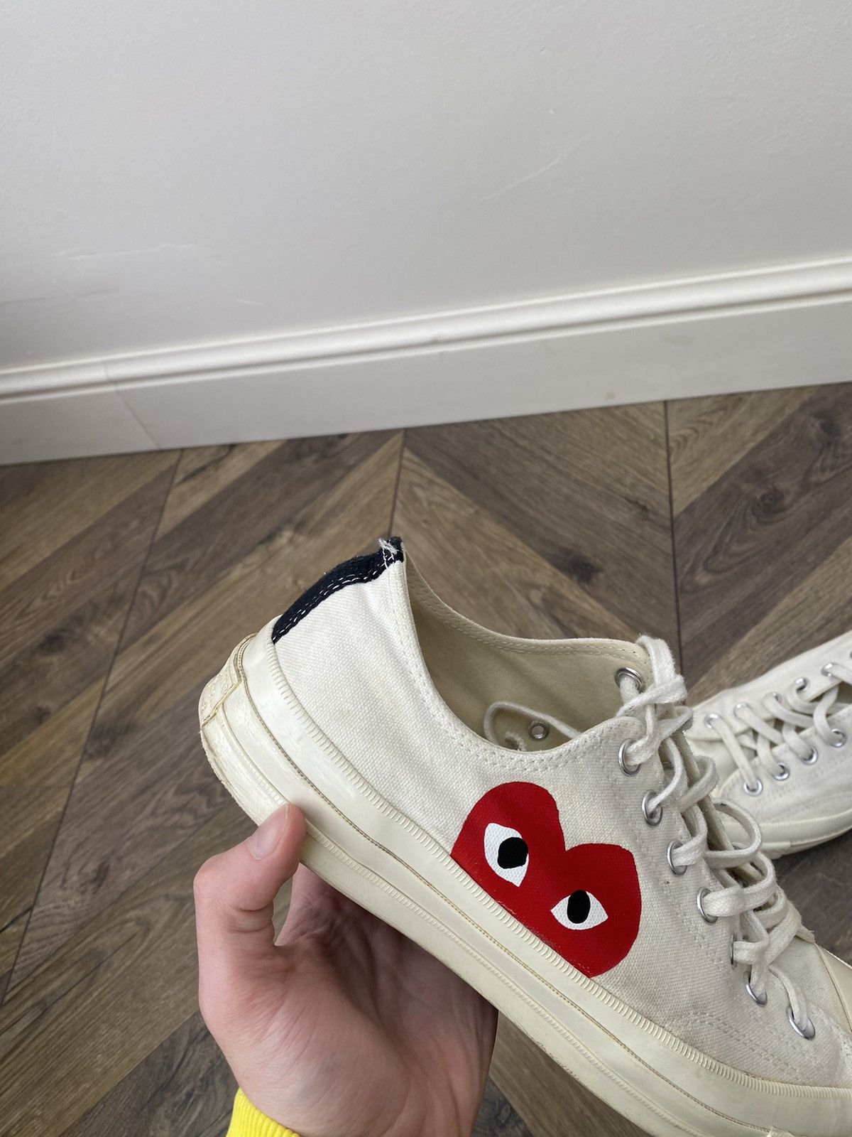Comme des Garcons × Converse Comme des Garçons PLAY x Converse All Star Sneakers Size US 10 / EU 43 - 6 Thumbnail