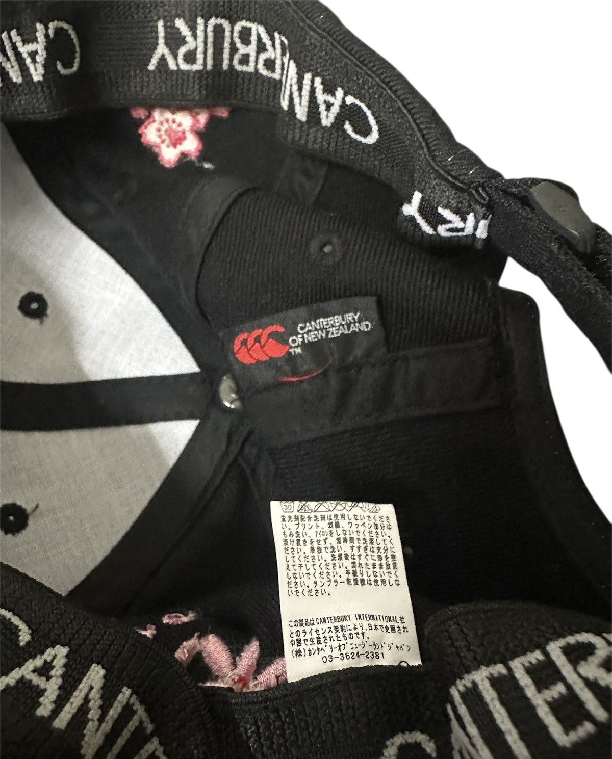 Canterbury of New Zealand Canterbury Japan Rugby sakura blossom cap Size ONE SIZE - 5 Thumbnail