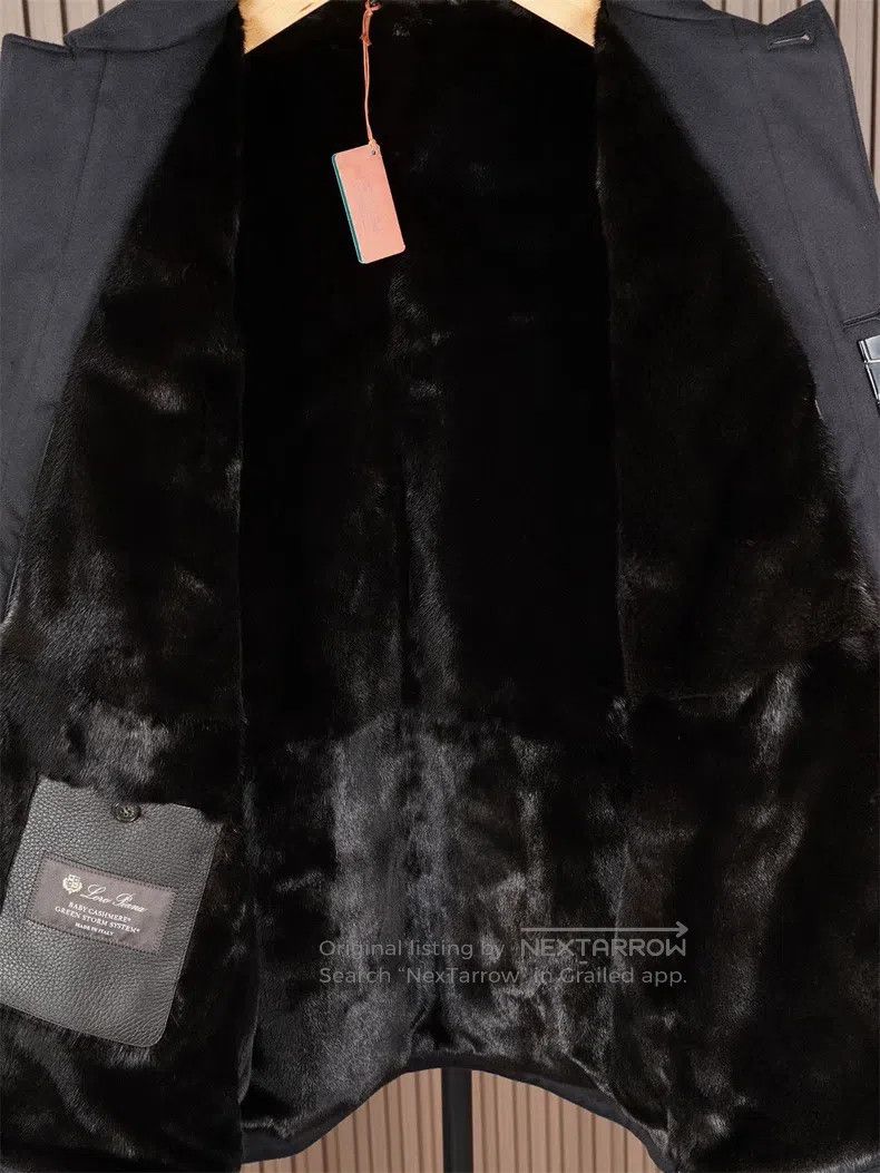 Loro Piana Loro Piana Black Mink Fur Coat Size US M / EU 48-50 / 2 - 4 Thumbnail