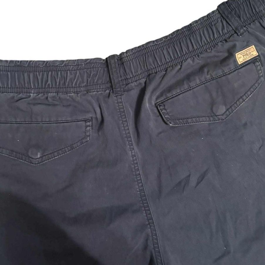 Polo Ralph Lauren VINTAGE Polo Ralph Lauren Classic Fit Navy Chino Shorts LG Size US 36 / EU 52 - 2 Thumbnail