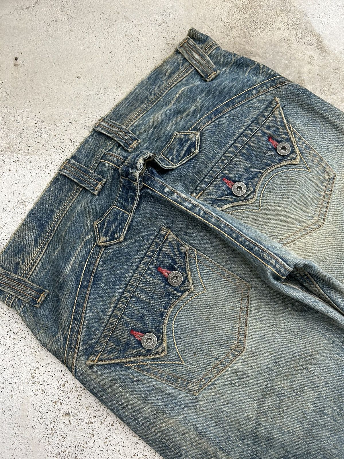 Edwin Vintage Flare Edwin Unisex Mud Wash Low Rise Size US 30 / EU 46 - 12 Thumbnail