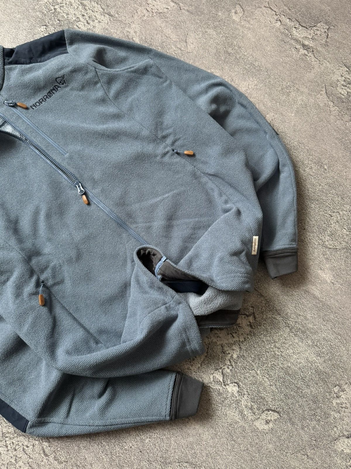 Norrona Norrona M Wmns zip fleece jacket long sleeve outdoor jacket Size M / US 6-8 / IT 42-44 - 3 Thumbnail