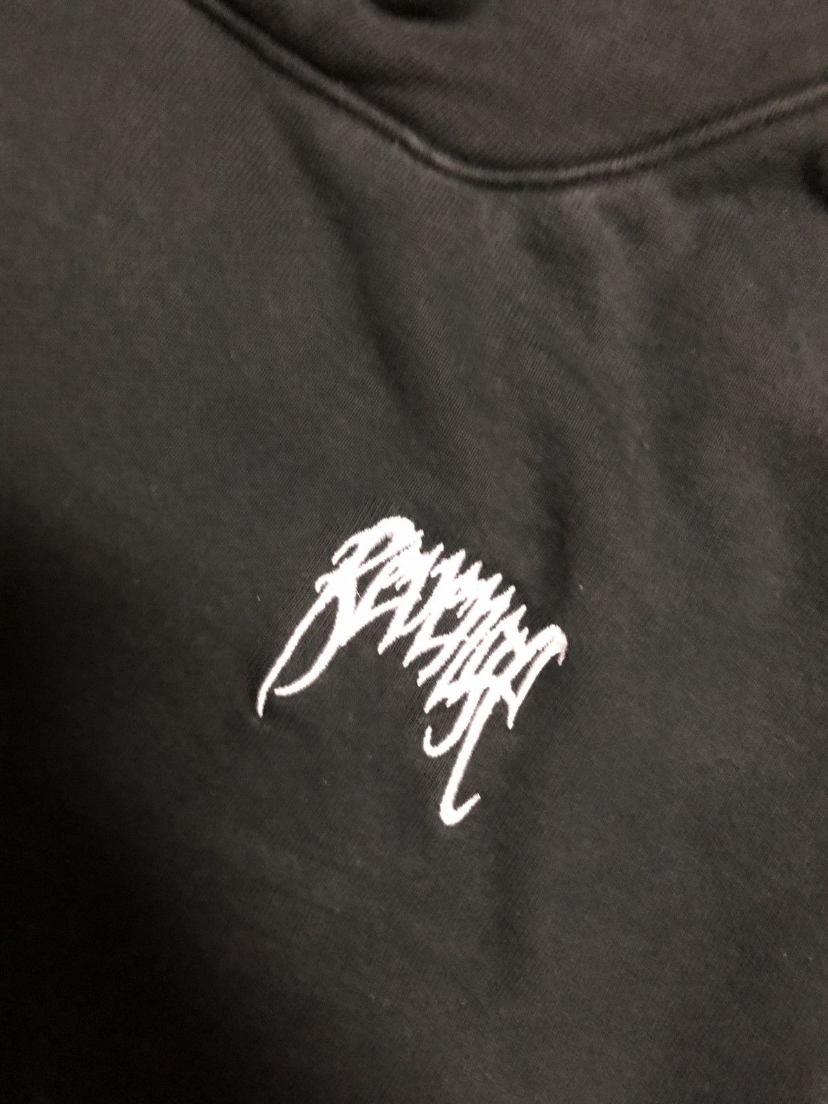 999 Club × Revenge Revenge medium embroidered hoodie - black xxx Size US M / EU 48-50 / 2 - 3 Thumbnail