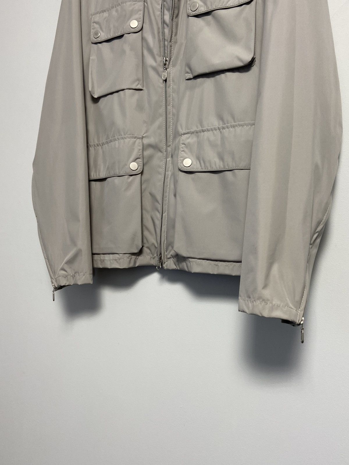 Belstaff Belstaff Silver Label Nylon Light Jacket Vintage y2k metal Size US L / EU 52-54 / 3 - 11 Thumbnail