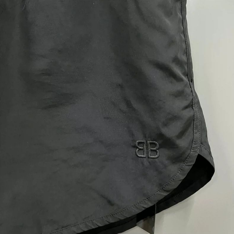 Balenciaga Balenciaga Double B Embroidered Shorts Size US 38 / EU 54 - 3 Thumbnail