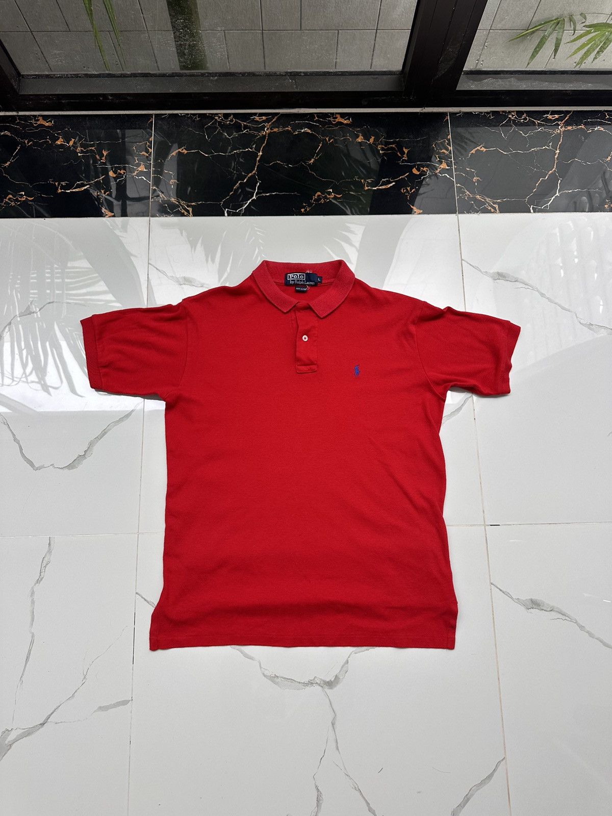 Polo Ralph Lauren × Vintage POLO RALPH LAUREN VINTAGE BASIC LOGO POLO TEE Size US L / EU 52-54 / 3 - 1 Thumbnail